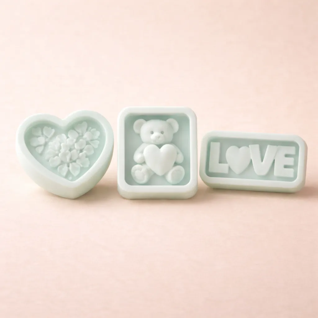 Aşk Temalı Silikon Kalıpları